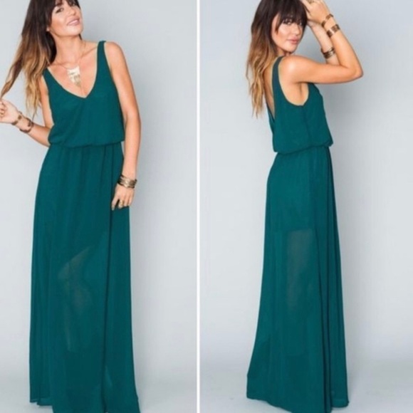 Show me Your MuMu NWT Kendall Maxi Dress - Picture 1 of 10